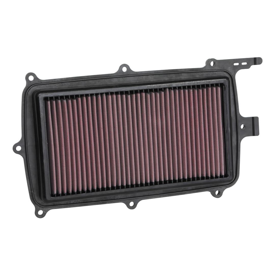 High performance air filter element with durable design