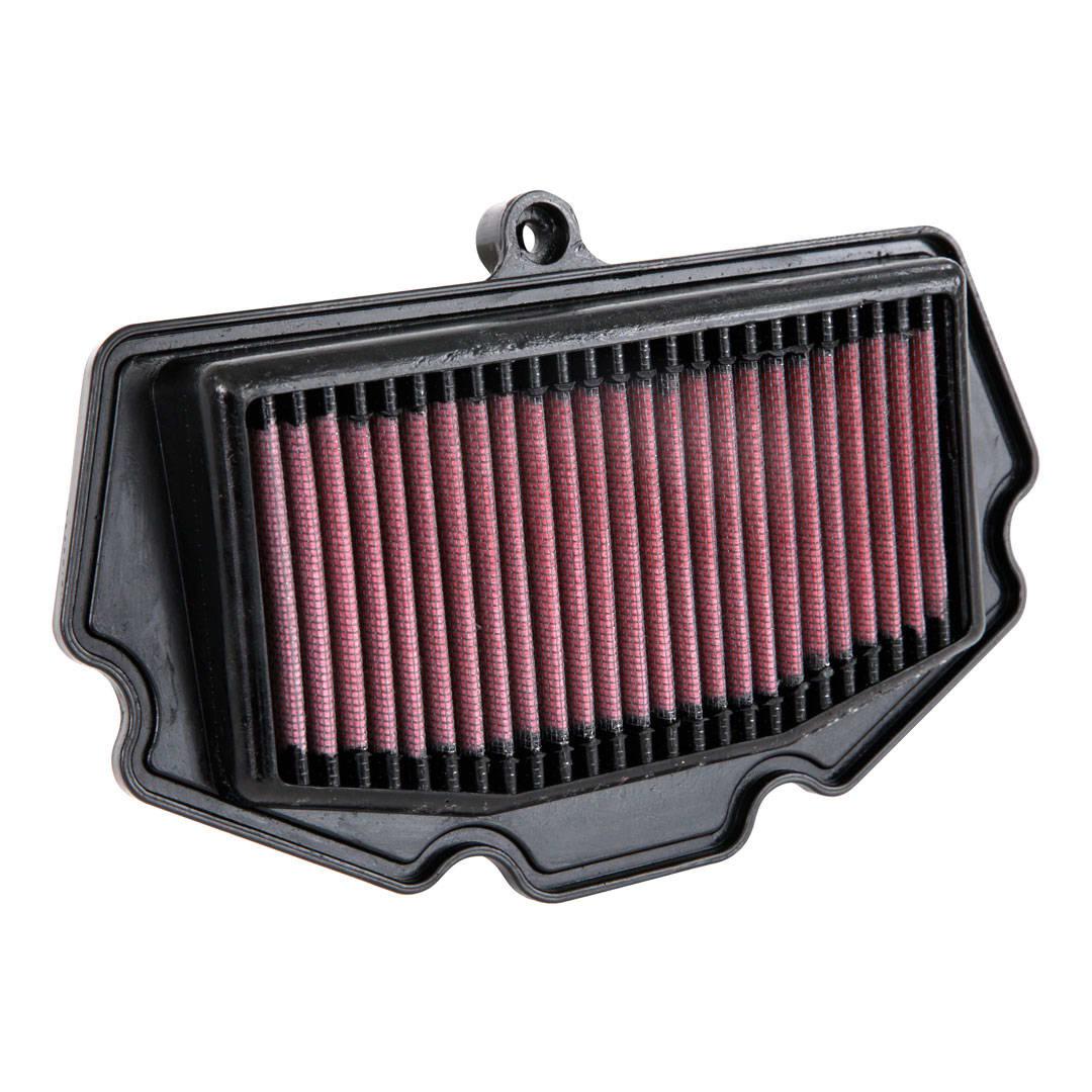 Durable pleated cotton air filter KA-4018 with 20ml re-oiling capacity